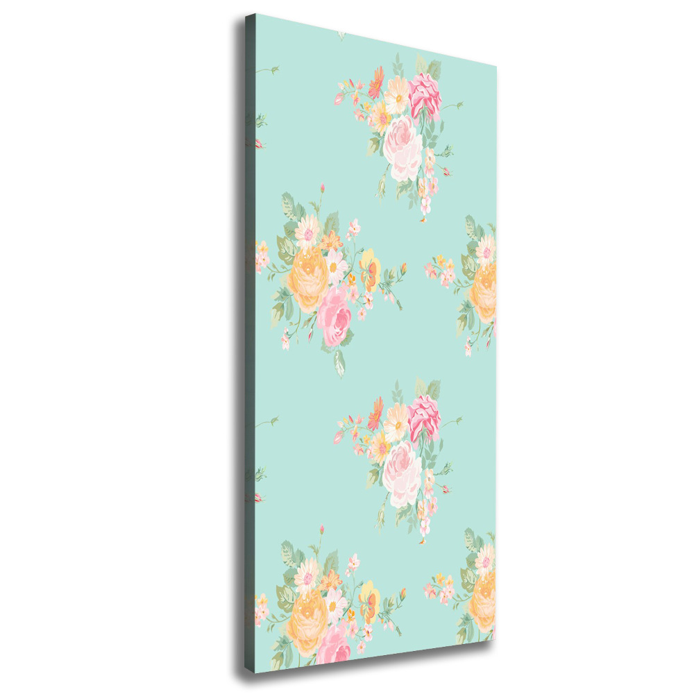 Large canvas wall art Flowers