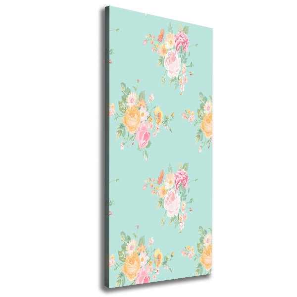 Large canvas wall art Flowers