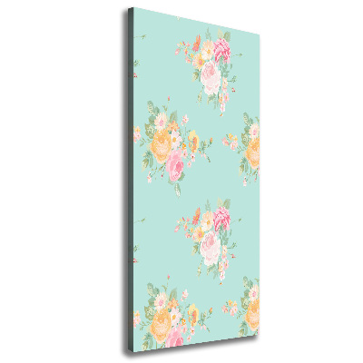 Large canvas wall art Flowers