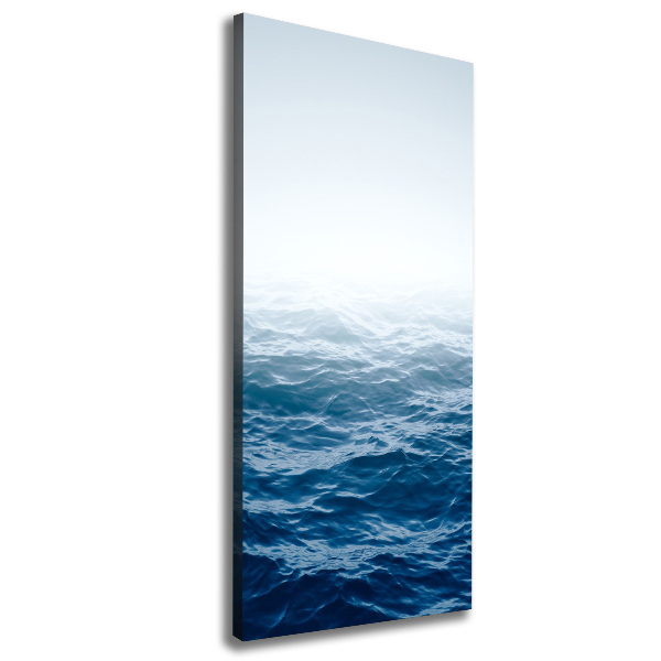 Wall art canvas large Sea waves