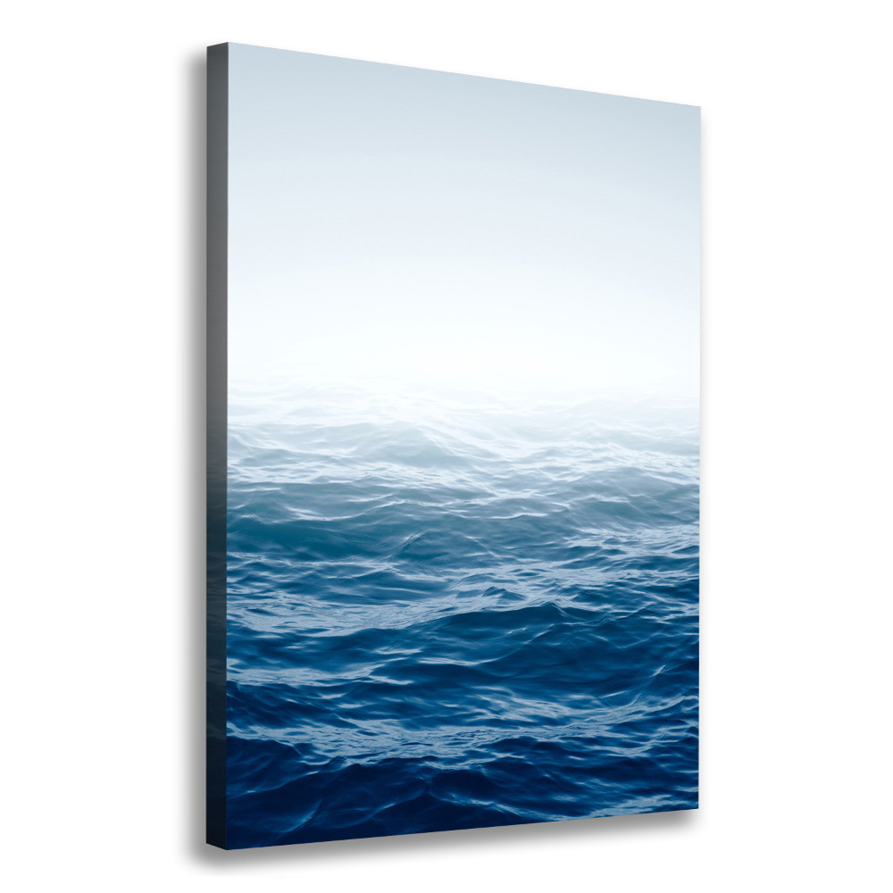 Wall art canvas large Sea waves