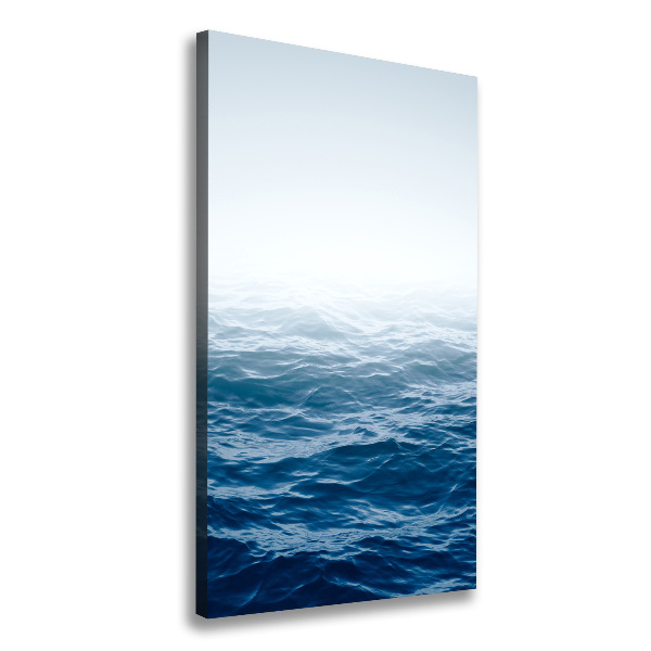 Wall art canvas large Sea waves