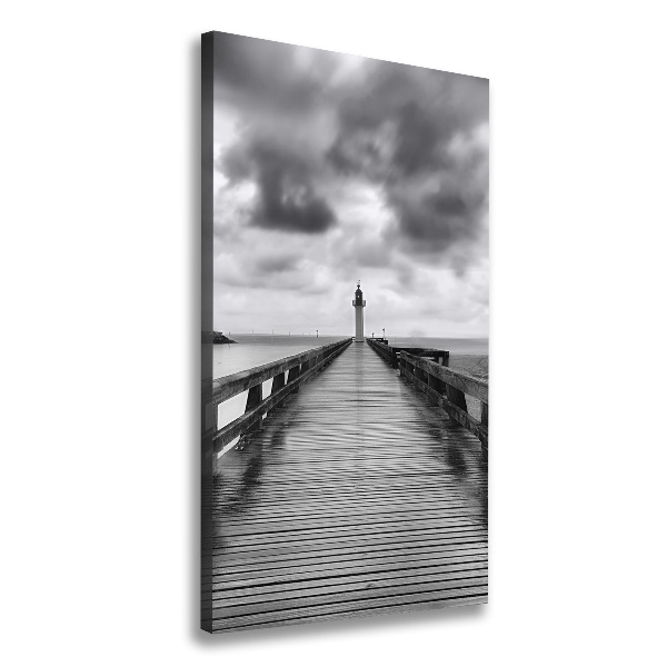 Wall art canvas large Lighthouse