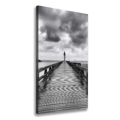 Wall art canvas large Lighthouse