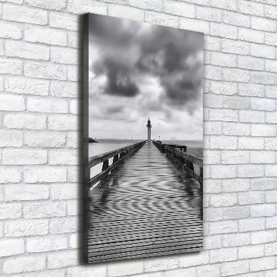 Wall art canvas large Lighthouse