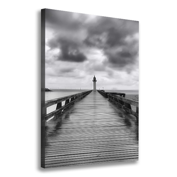 Wall art canvas large Lighthouse