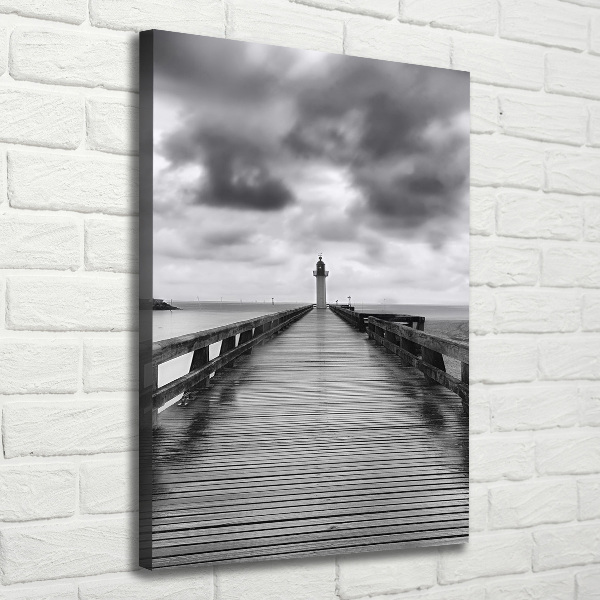 Wall art canvas large Lighthouse