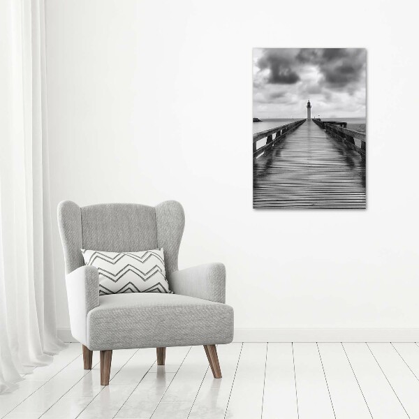 Wall art canvas large Lighthouse