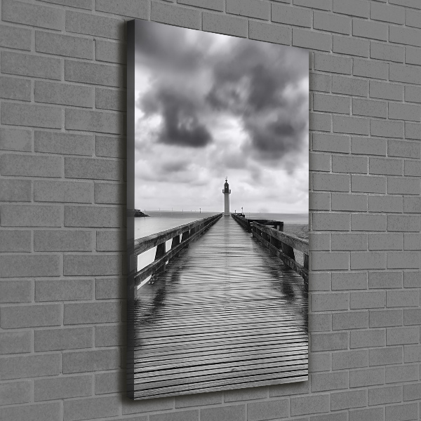 Wall art canvas large Lighthouse