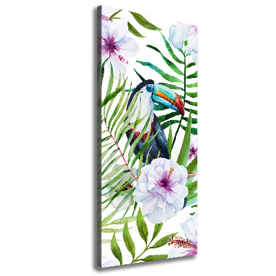 Canvas wall art Hawaiian pattern