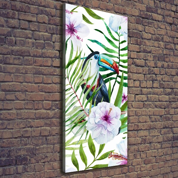 Canvas wall art Hawaiian pattern