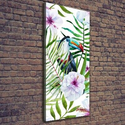 Canvas wall art Hawaiian pattern