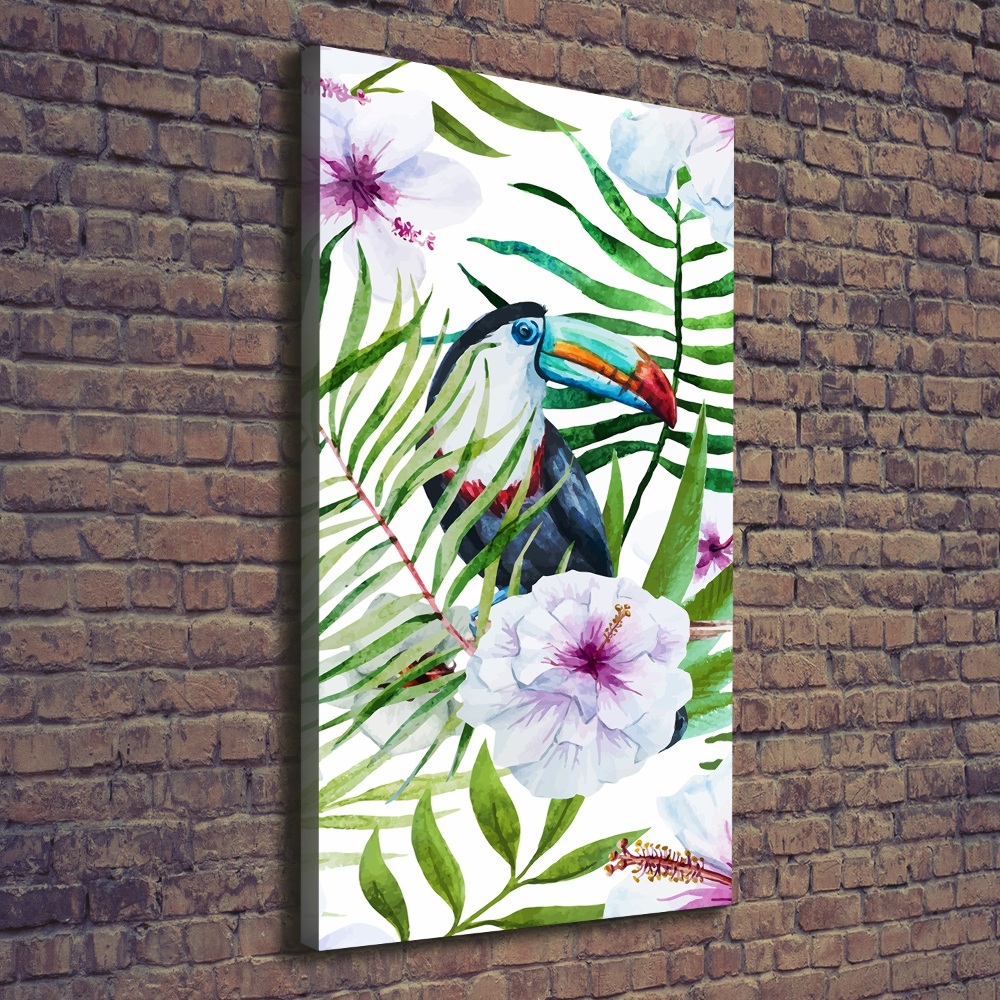 Canvas wall art Hawaiian pattern