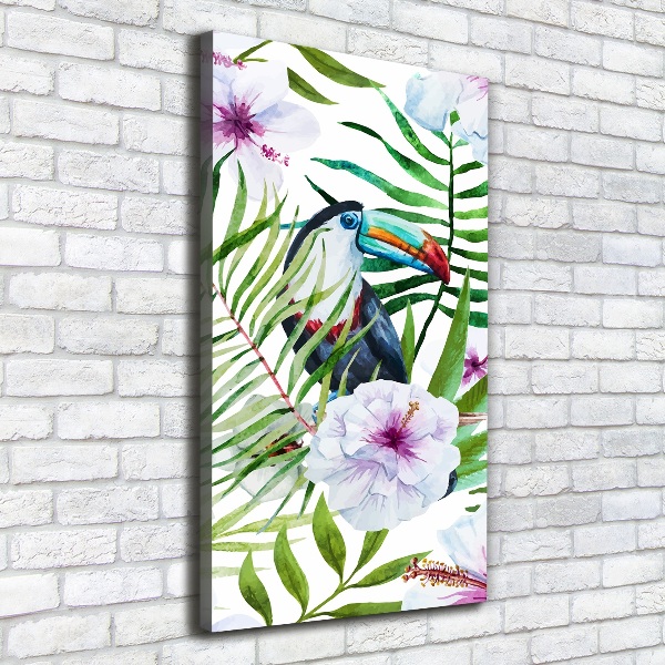 Canvas wall art Hawaiian pattern