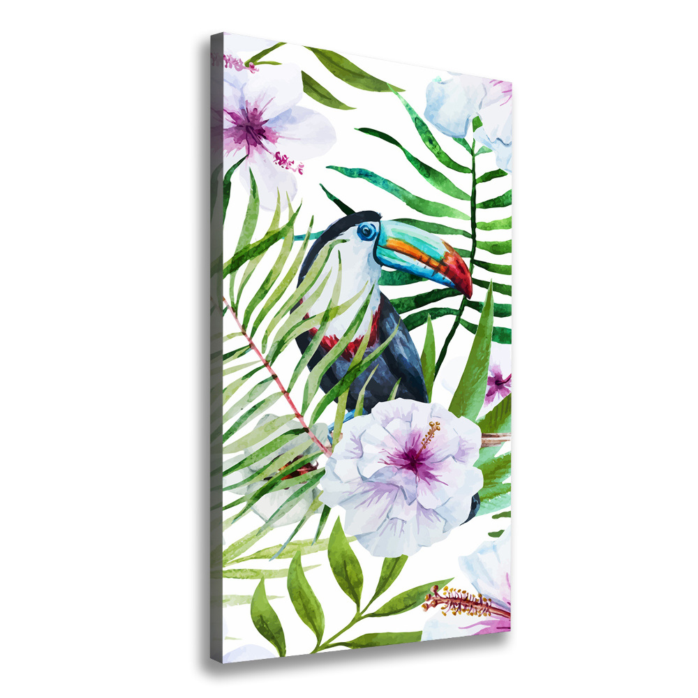 Canvas wall art Hawaiian pattern