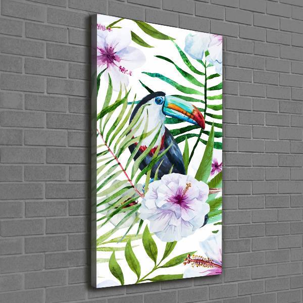 Canvas wall art Hawaiian pattern