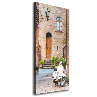 Wall art canvas large Italian streets