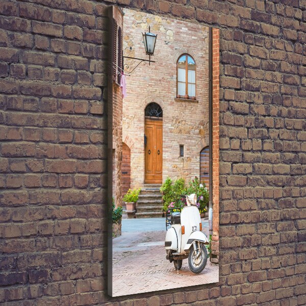 Wall art canvas large Italian streets