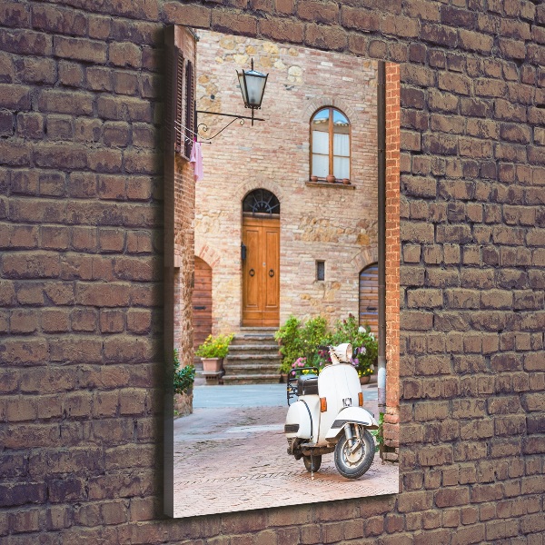 Wall art canvas large Italian streets