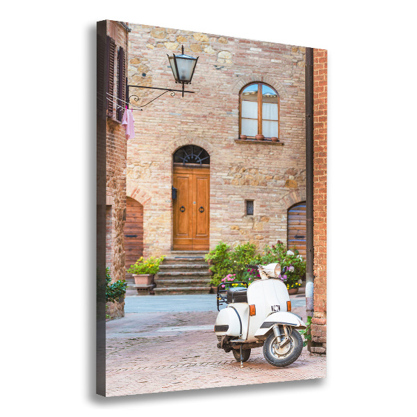 Wall art canvas large Italian streets