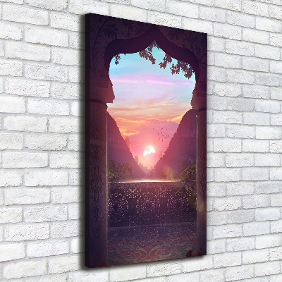 Wall art canvas East architecture