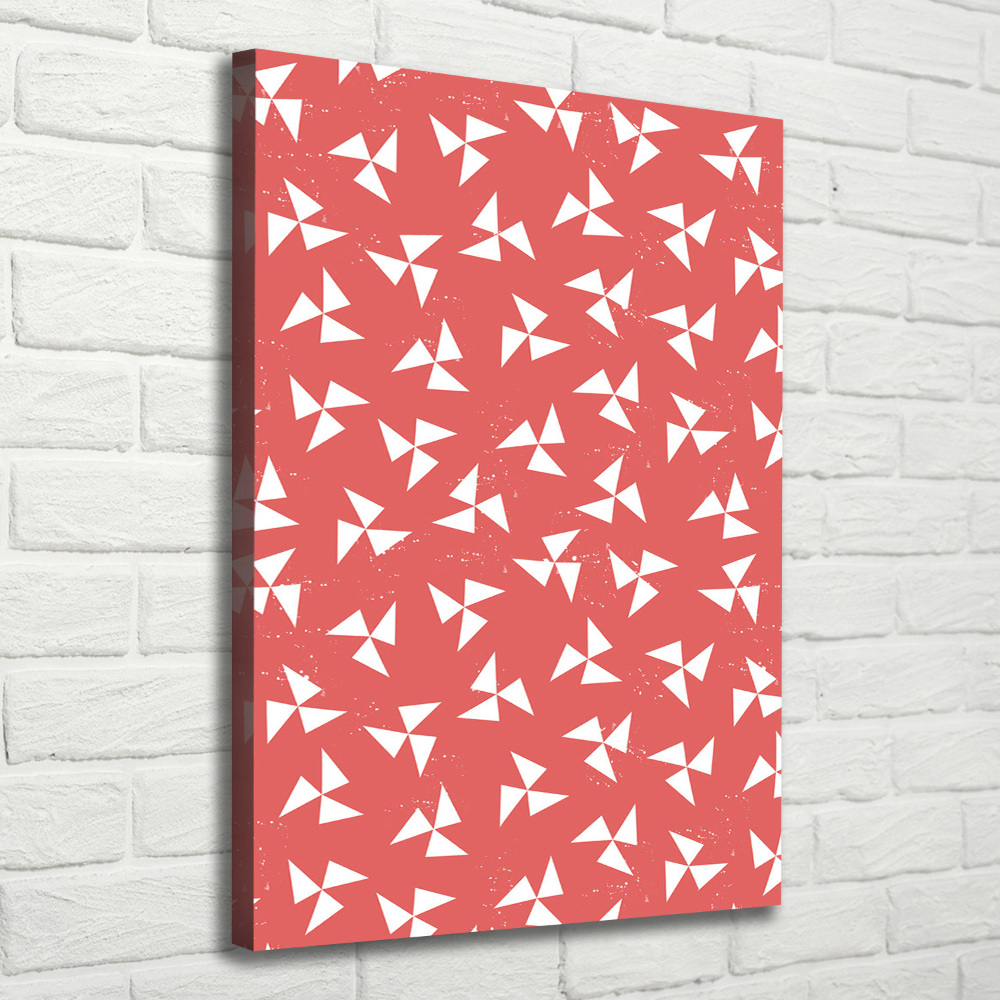 Wall art canvas large Geometric background