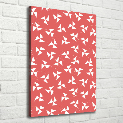 Wall art canvas large Geometric background