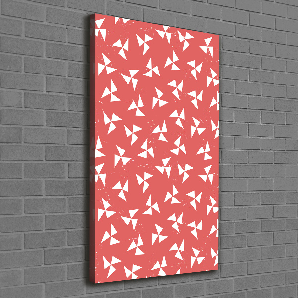 Wall art canvas large Geometric background