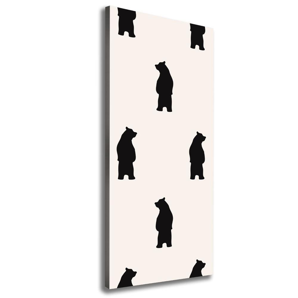 Canvas print Bears