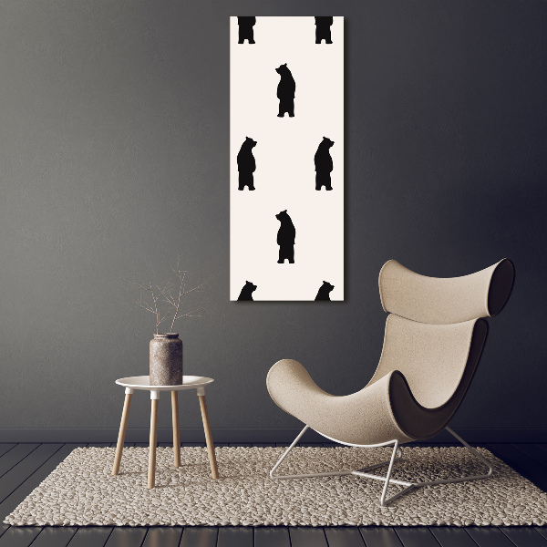 Canvas print Bears