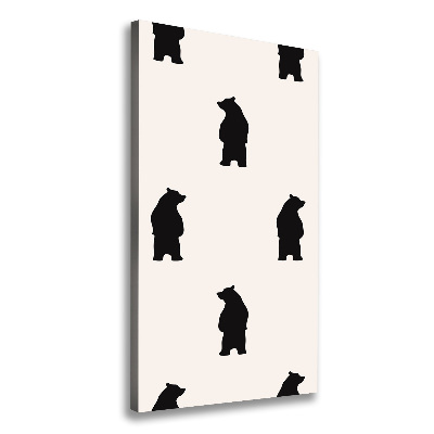 Canvas print Bears