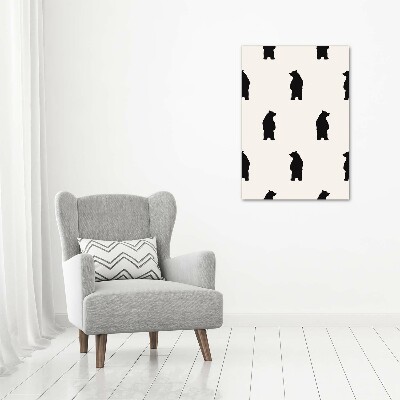 Canvas print Bears