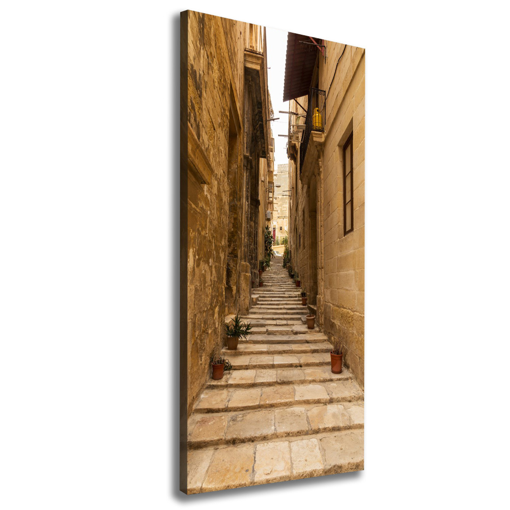 Wall art canvas Streets in Malta