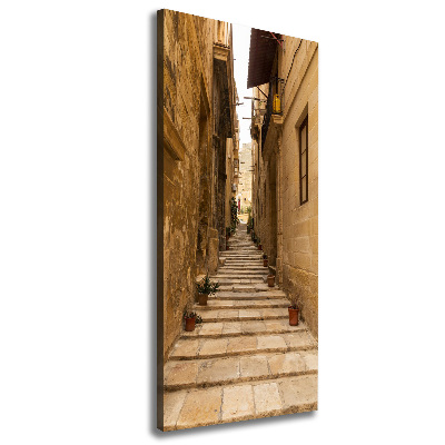 Wall art canvas Streets in Malta