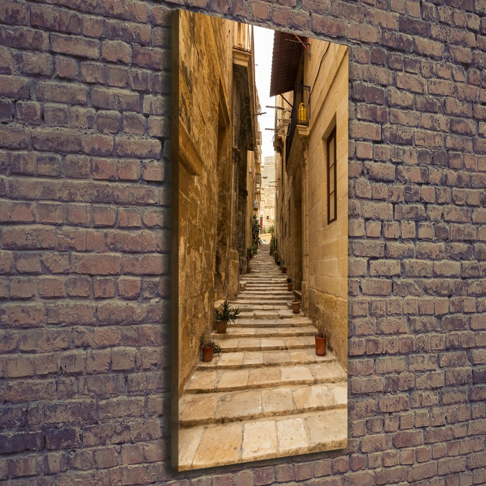 Wall art canvas Streets in Malta