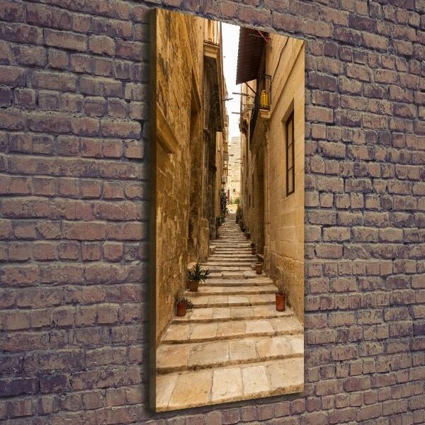 Wall art canvas Streets in Malta