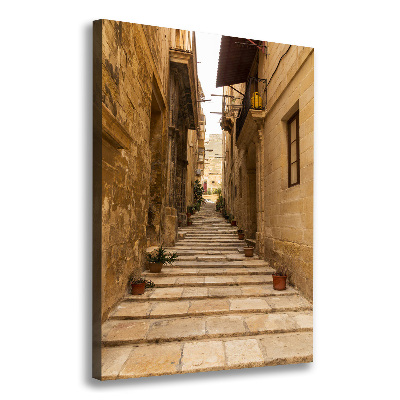 Wall art canvas Streets in Malta