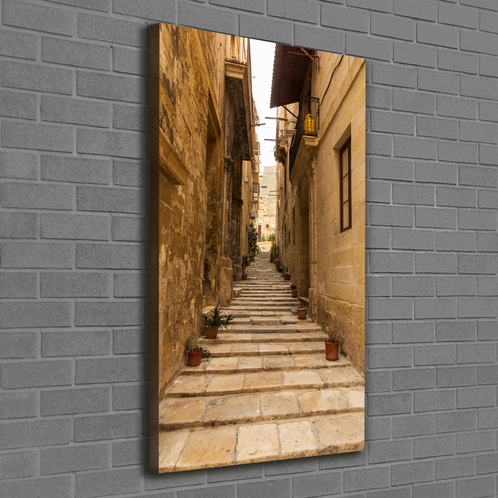 Wall art canvas Streets in Malta