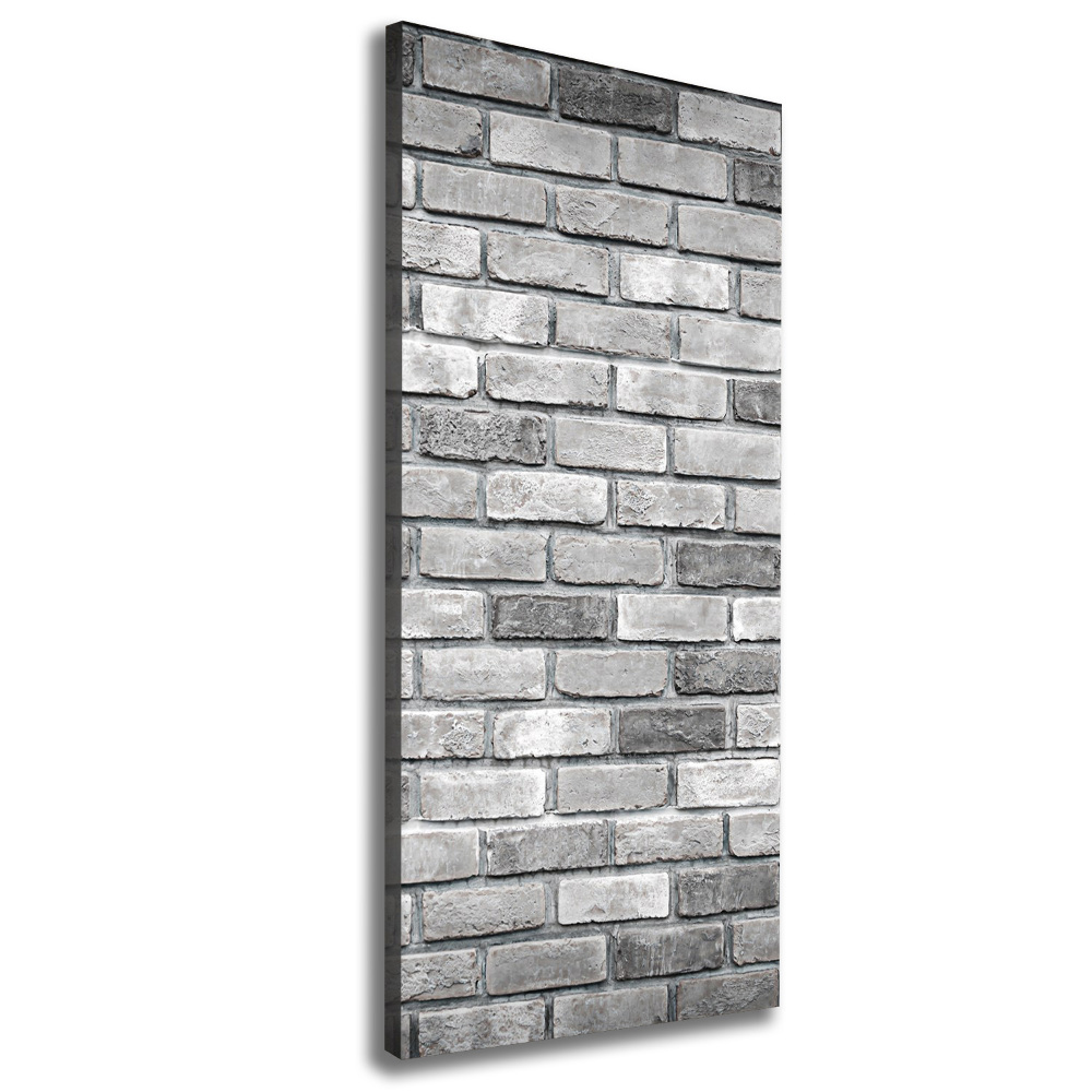 Large canvas wall art Brick wall