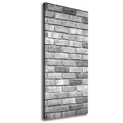 Large canvas wall art Brick wall