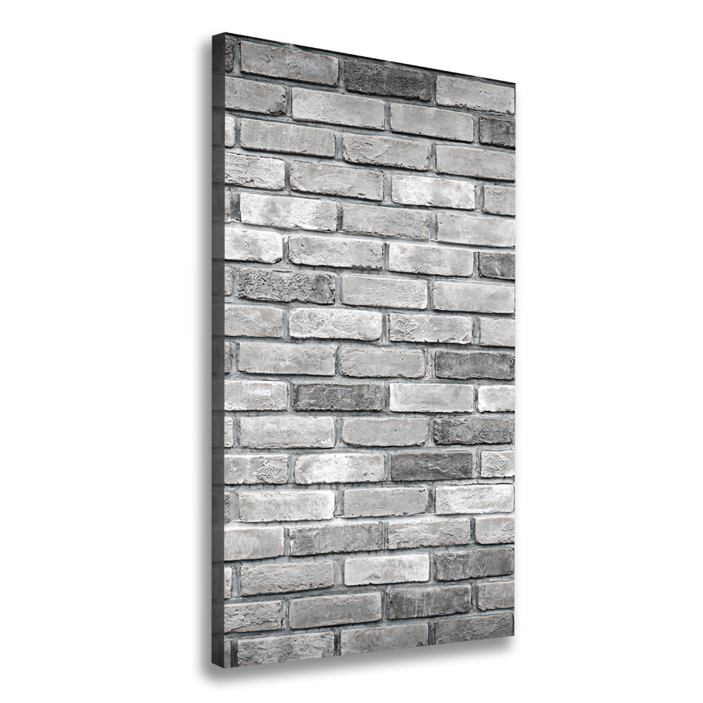 Large canvas wall art Brick wall