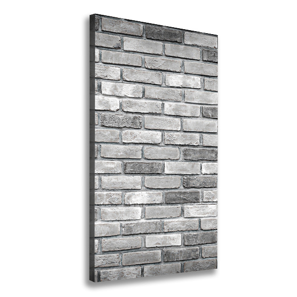 Large canvas wall art Brick wall