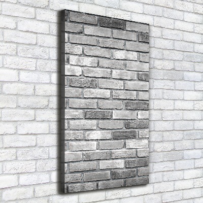 Large canvas wall art Brick wall