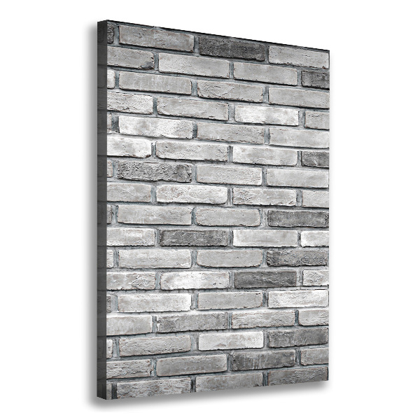 Large canvas wall art Brick wall