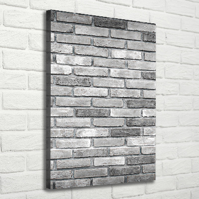 Large canvas wall art Brick wall