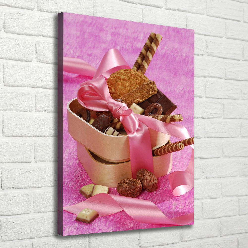 Canvas wall art Sweets