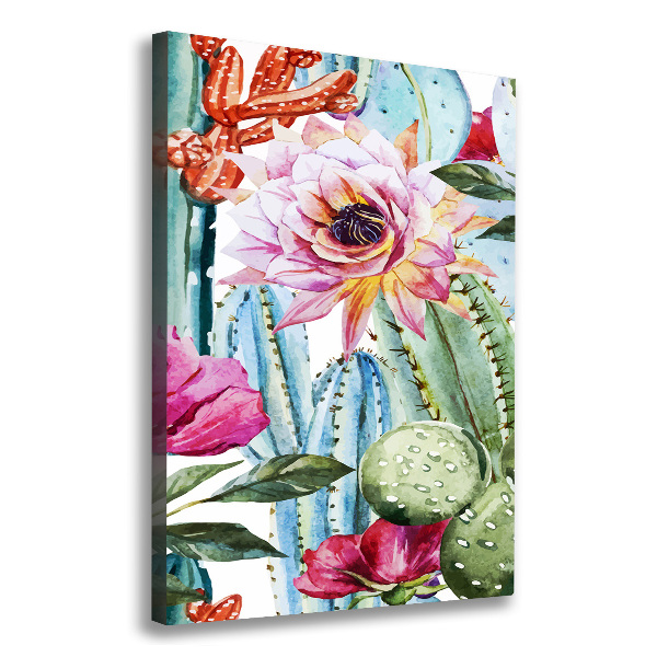 Wall art canvas large Cacti