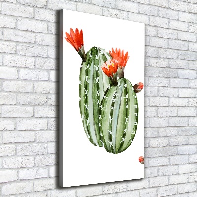 Large canvas wall art Cacti