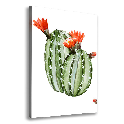 Large canvas wall art Cacti