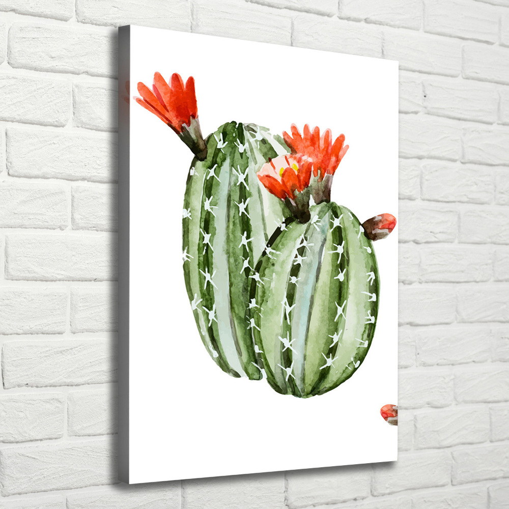 Large canvas wall art Cacti